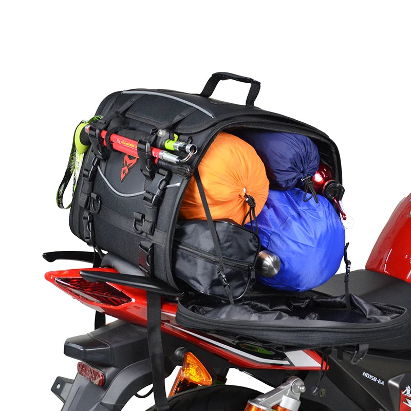 Set de Alforjas Touring de Moto Centric (doble bolsa) - Omega Rider