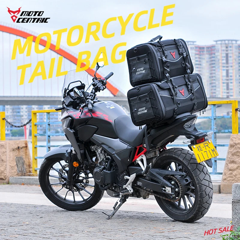 Set de Alforjas Touring de Moto Centric (doble bolsa) - Omega Rider